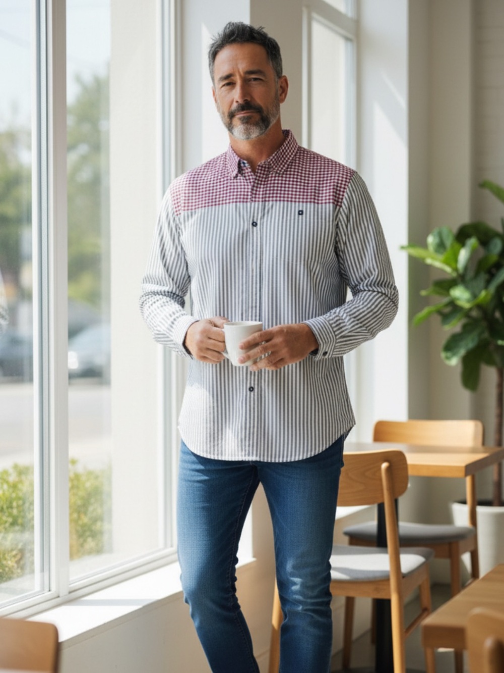 ARMANI EXCHANGE button down shirt